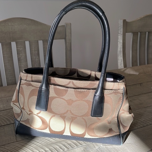 Coach canvas shoulder bag - Picture 2 of 5